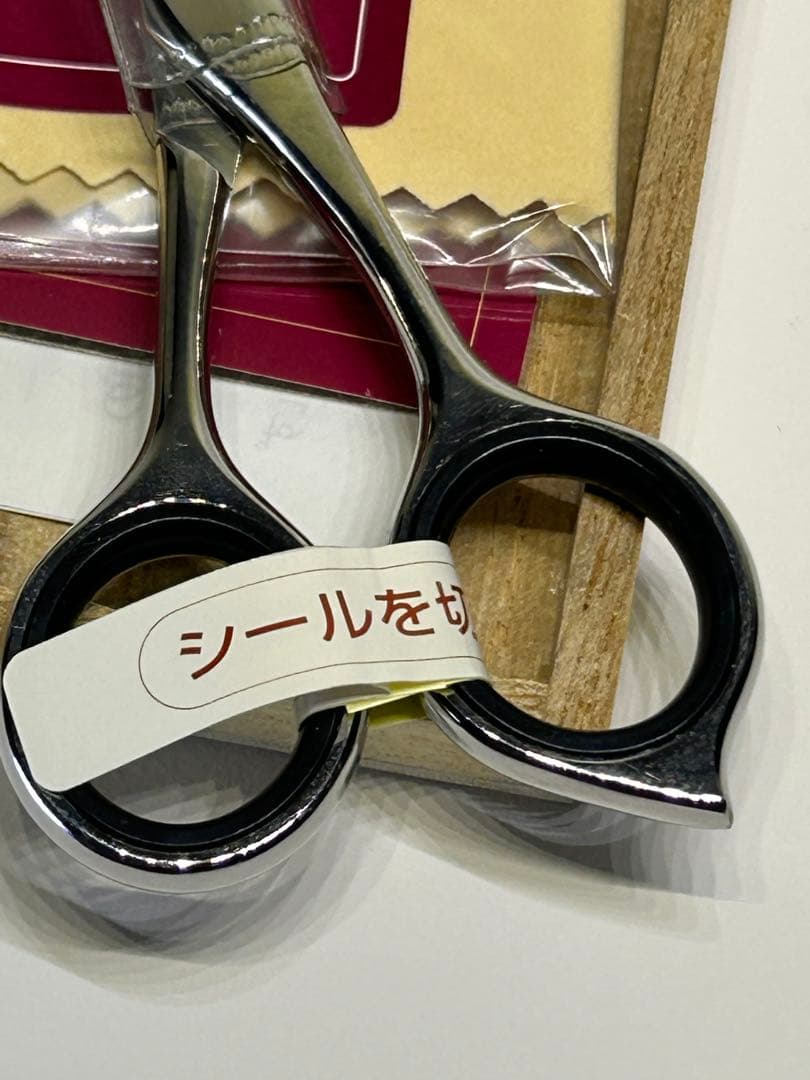 新品未使用⚫︎KIKU OKAWA DDA植村氏 5.5シザー 金属ヒットポイント
