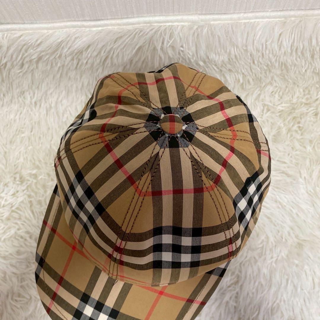 BURBERRY London ベースボールキャップ ノバチェック M L