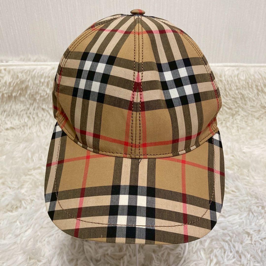 BURBERRY London ベースボールキャップ ノバチェック M L