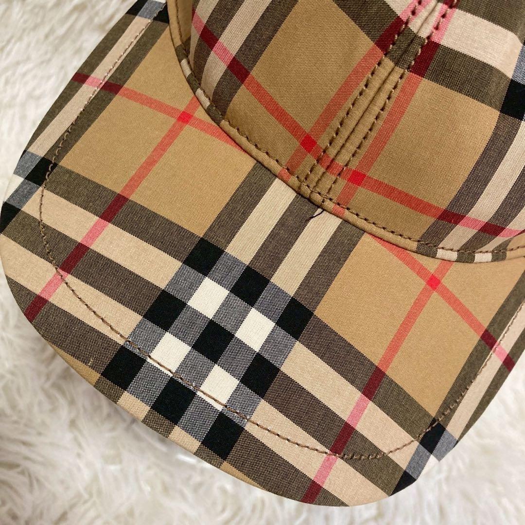 BURBERRY London ベースボールキャップ ノバチェック M L