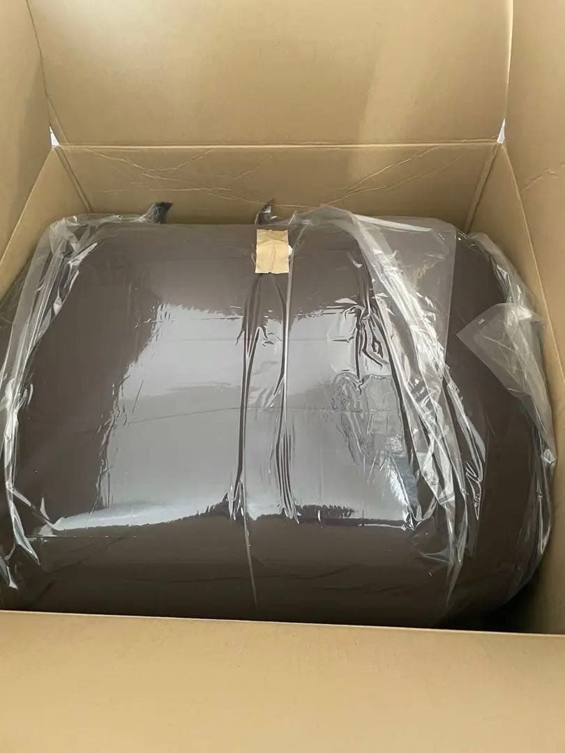 【美品】無印良品　体にフィットするソファ　ブラウン　カバー付き　3/16まで出品