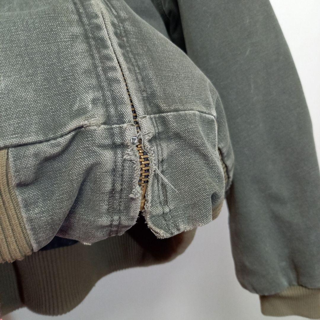 2XL！00s メキシコ製 カーハート モスグリーン アクティブジャケット