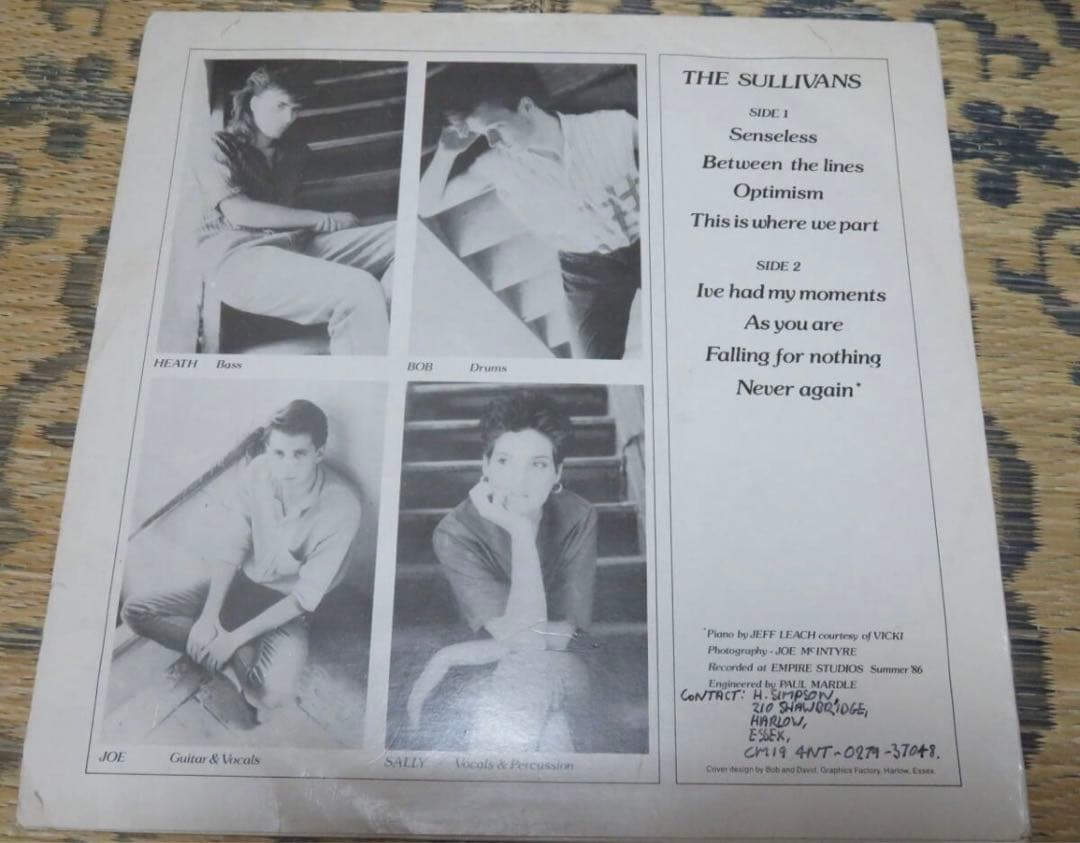 THE SULLIVANS ネオアコ ギターポップ New Wave