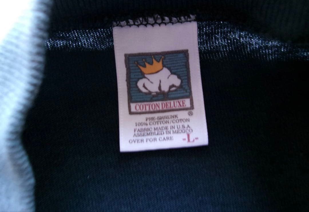 アメリカ製 90S javaone企業 モックネックロンT 長袖Tシャツ