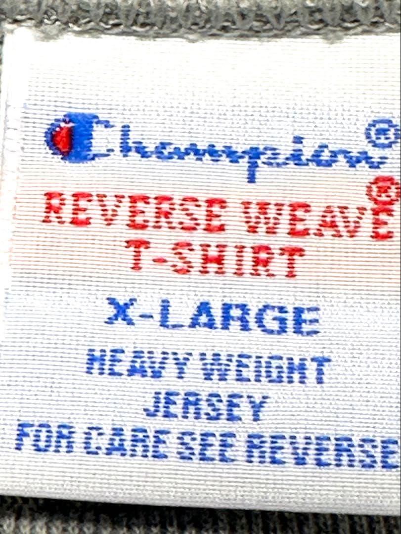 Champion リバースィーブ　長袖　袖切り替え Tシャツ　XL 希少サイズ