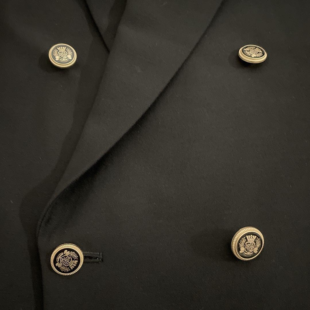 極上ウール ダブルブレストスーツ × GIANNI VERUSACEネクタイ