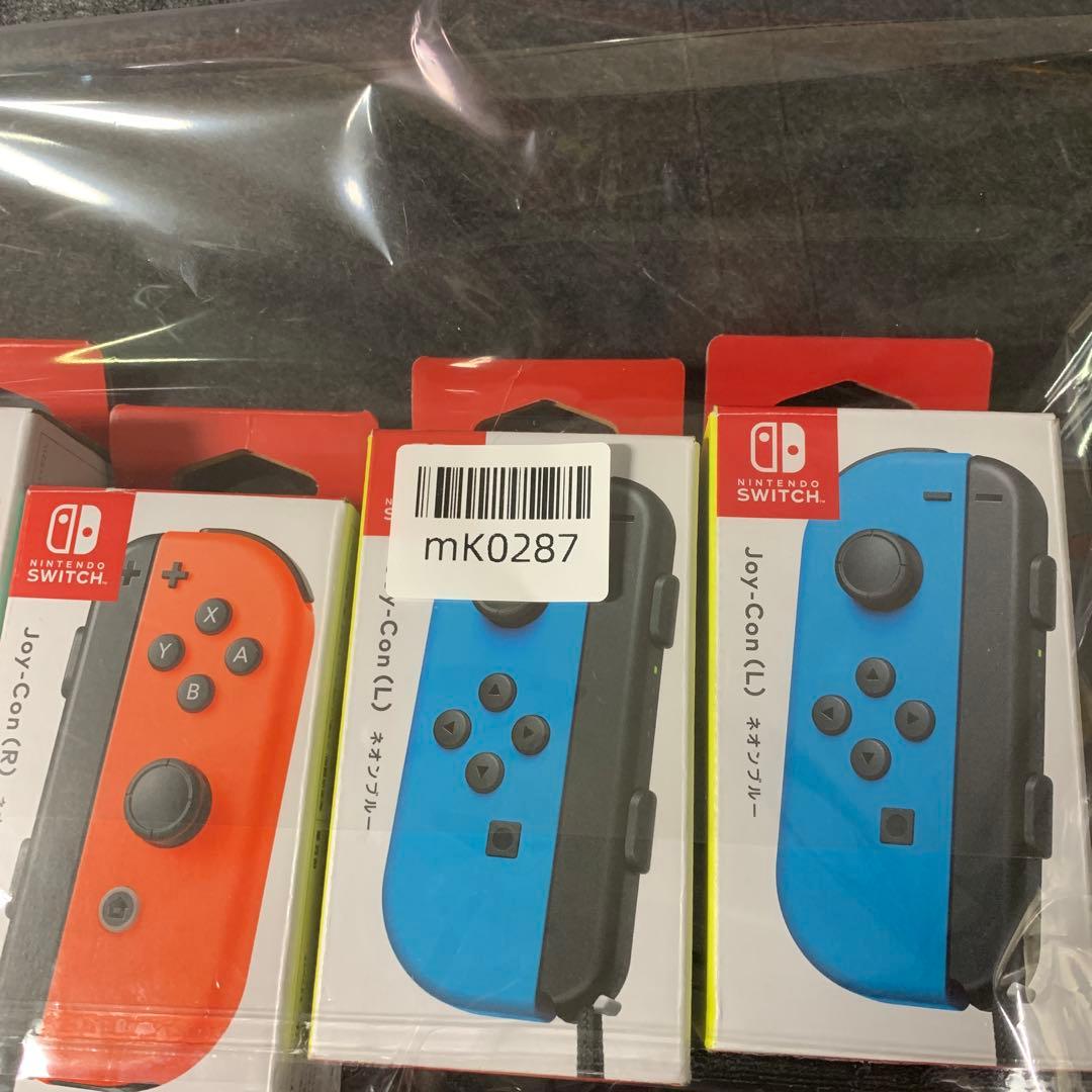 Joy-Con（L）ネオンブルー Joy-Con(R)ネオンレッド 4セット