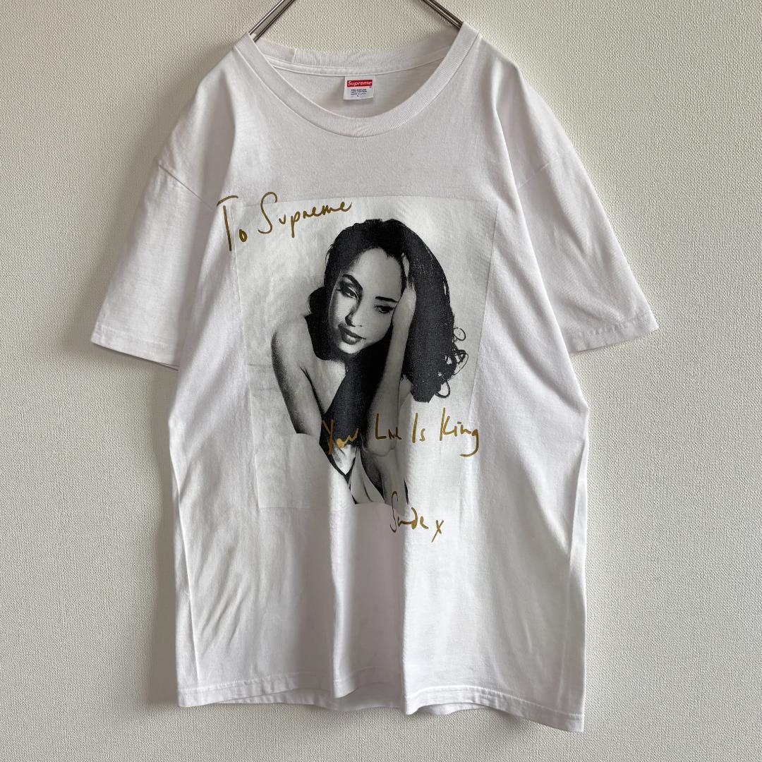 【名作・超人気】シュプリーム/Tシャツ/sade/ホワイト/L