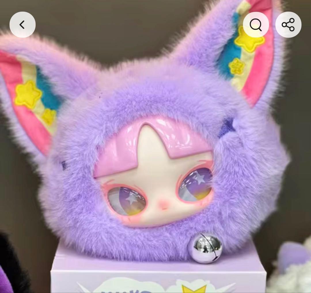 新品・匿名配送♡レア・シークレット紫♡インズINN'S ぬいぐるみポーチ/バッグ