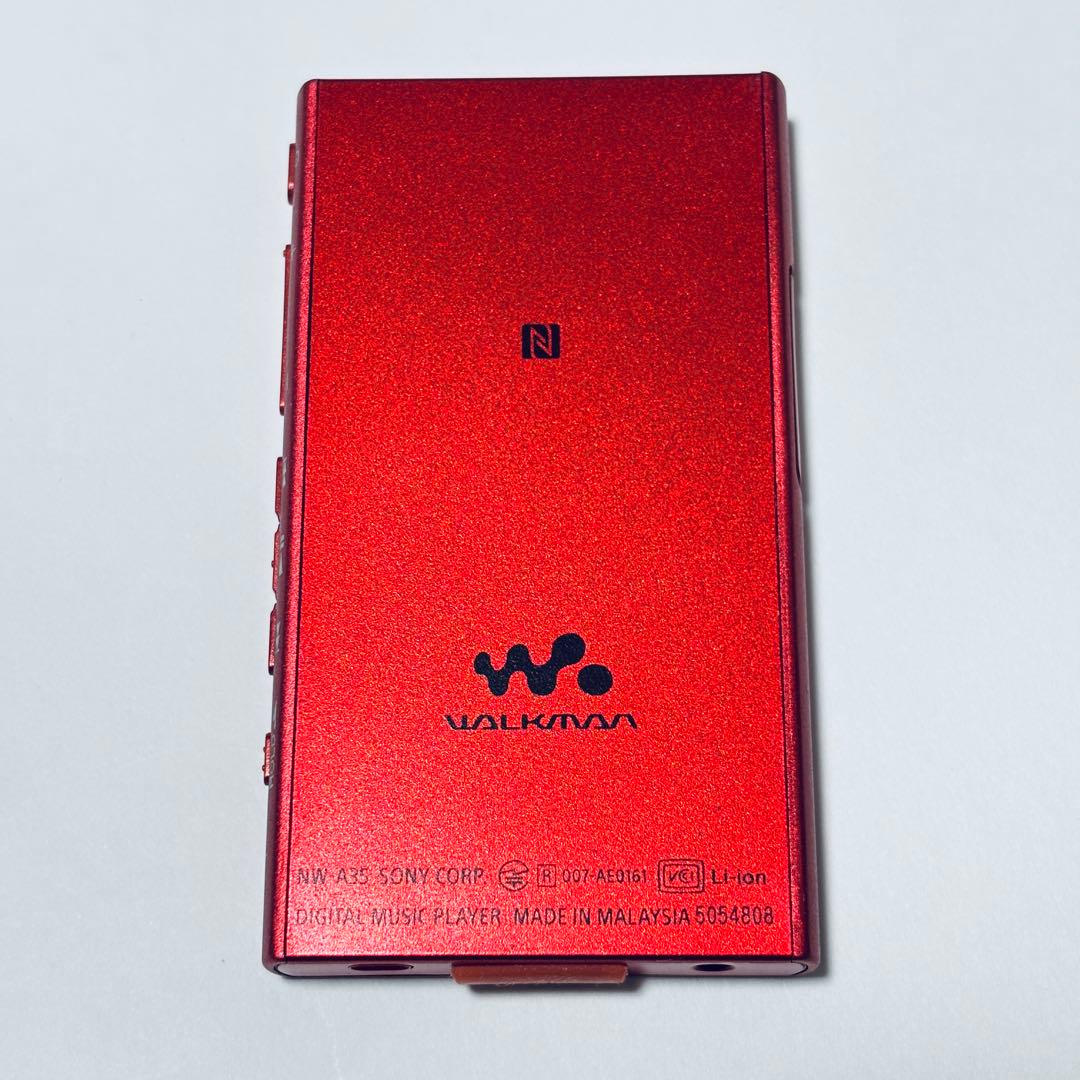 SONY ウォークマン NW-A35 レッド 16GB 本体のみ