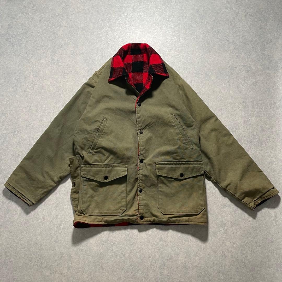 vintage リバーシブル マッキーノジャケット ハンティング 