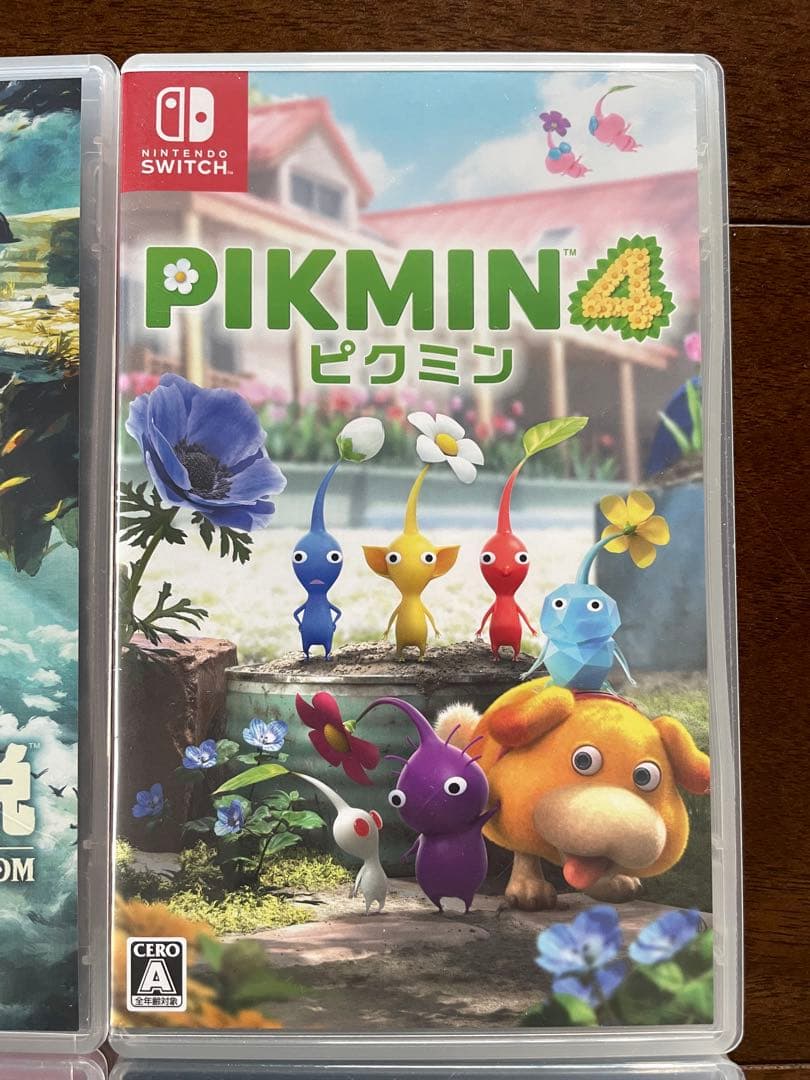 Nintendo Switch ソフト4本　ゼルダ　マリオ　ピクミン　ルイージ