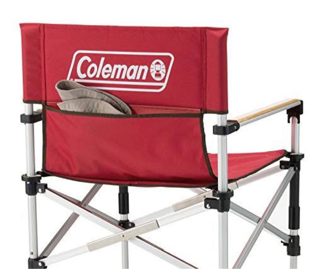 Coleman ツーウェイキャプテンチェア (レッド)未使用新品一脚