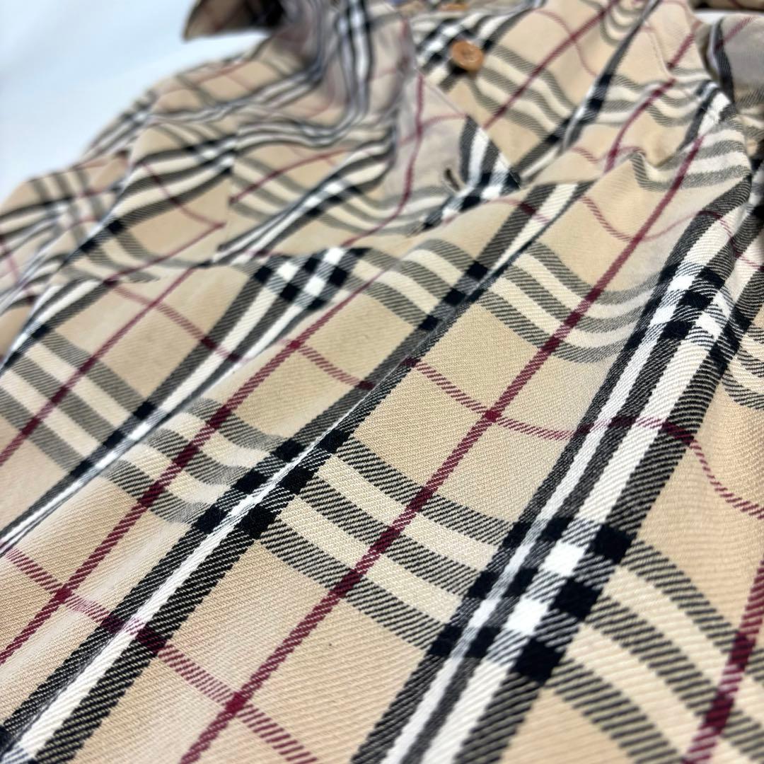 美品バーバリーブルーレーベルノヴァチェック総柄ワンピース正規品BURBERRY