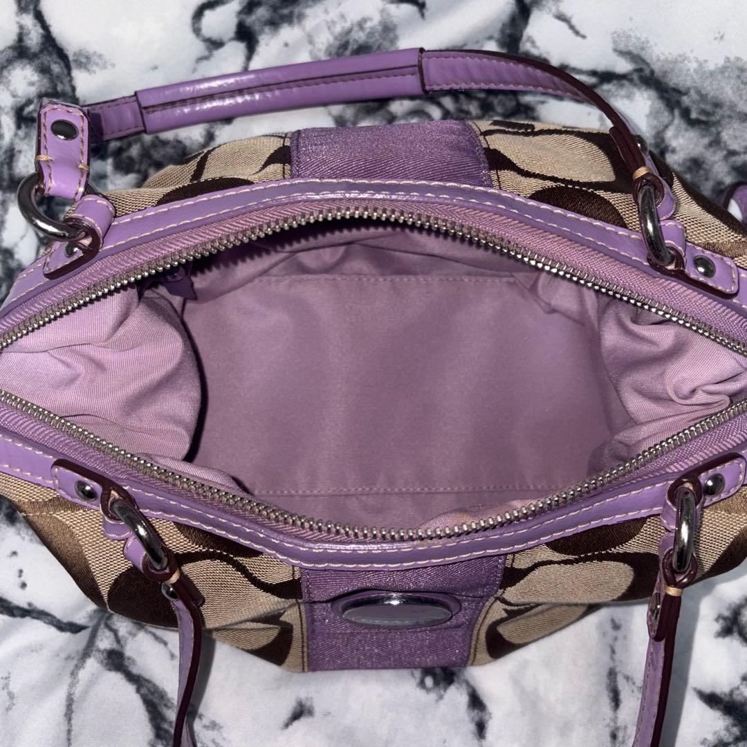 Y2K COACH ミニボストン ショルダーバッグ