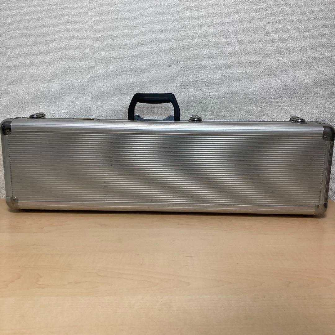 沖縄三味線 人工皮 蛇柄 ケース付き