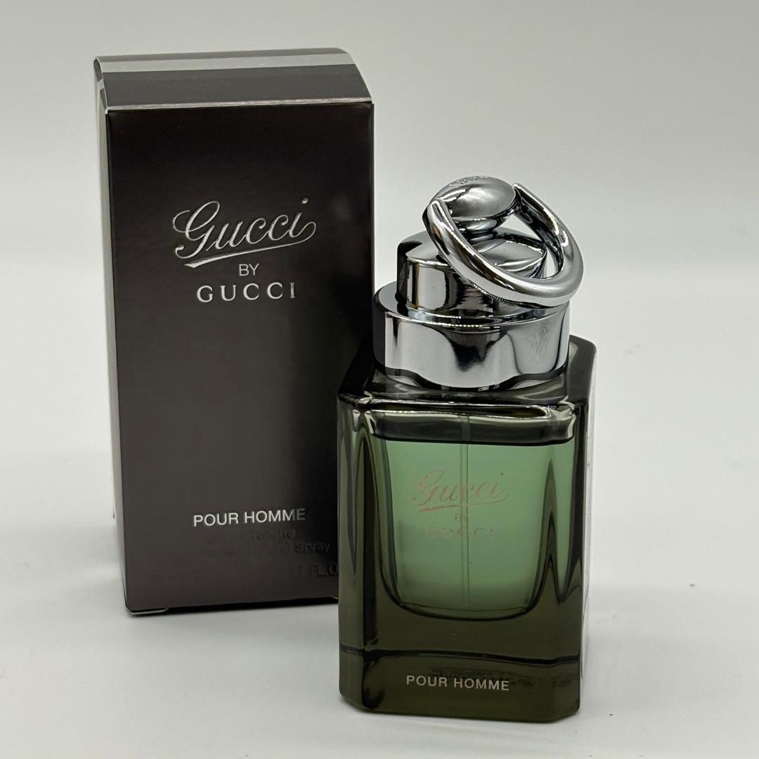 廃盤 希少 グッチ バイグッチ プールオム オードトワレ 50ml
