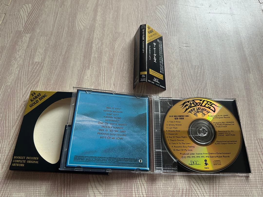 EAGLES／グレイテストヒッツ ／イーグルス／24k GOLD CD