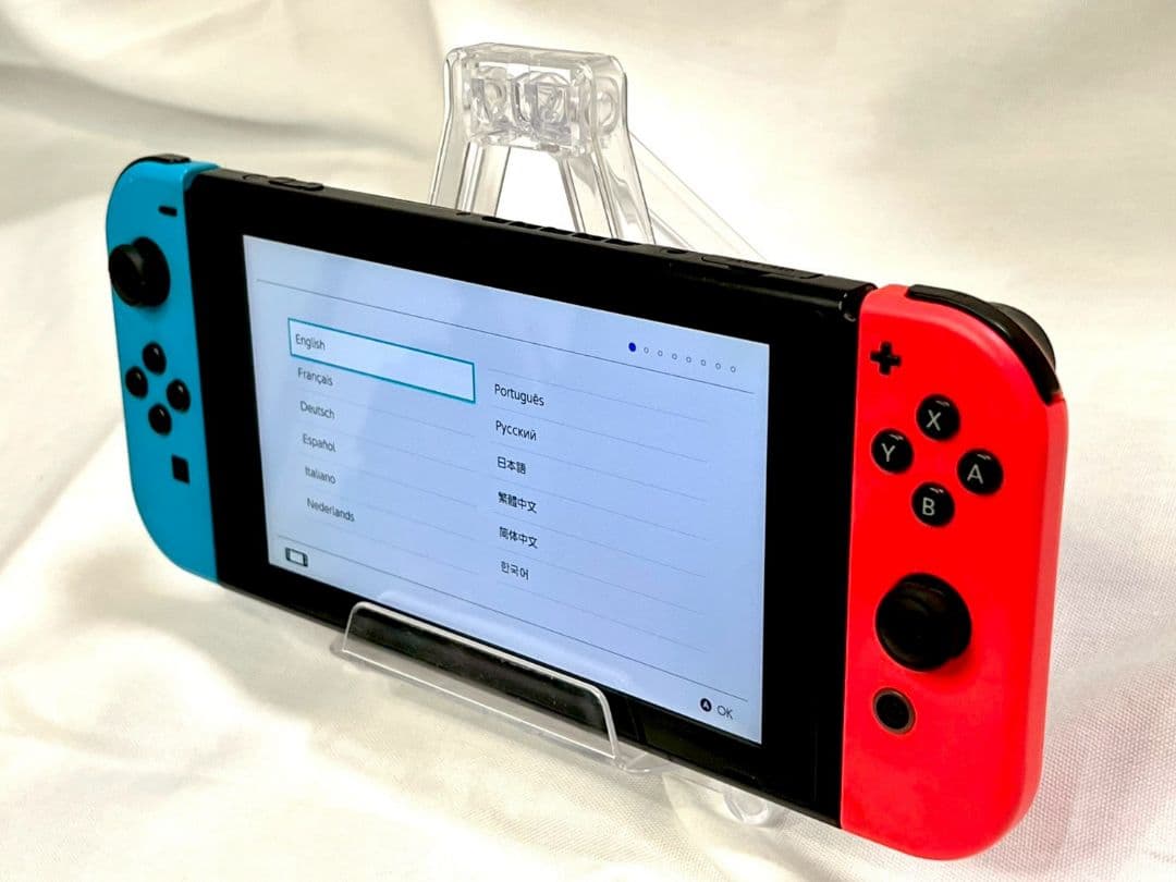 Nintendo Switch本体 HAC-001箱付き 付属品完備 動作確認済