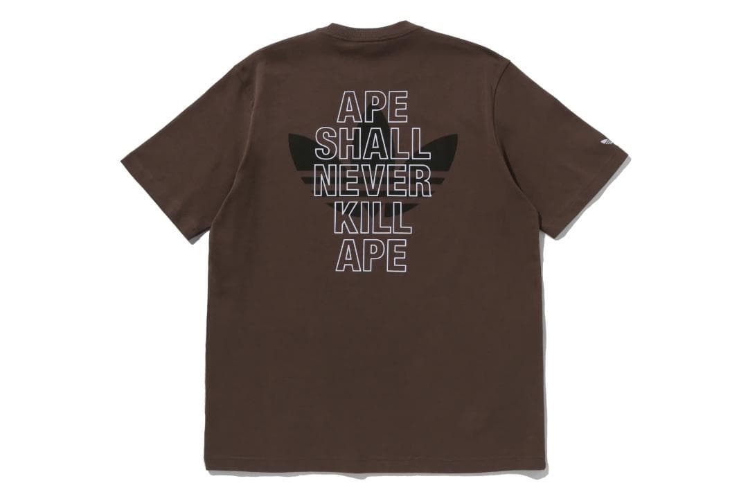 トップス A BATHING APE x adidas Ape Head Tee\"