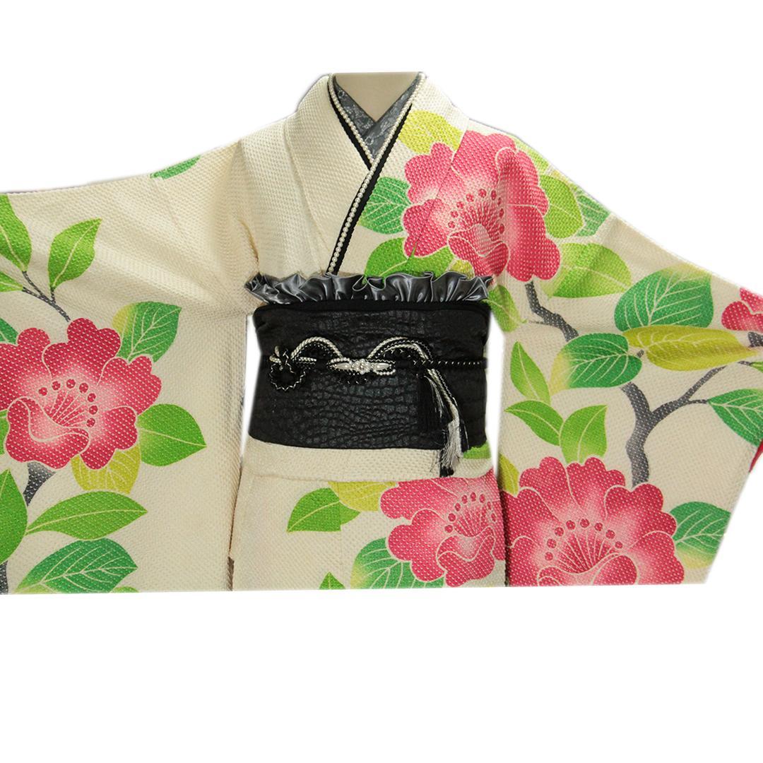 マロンちゃん♥ 希少！艶やか椿花総絞り成人式振袖単品 TH16