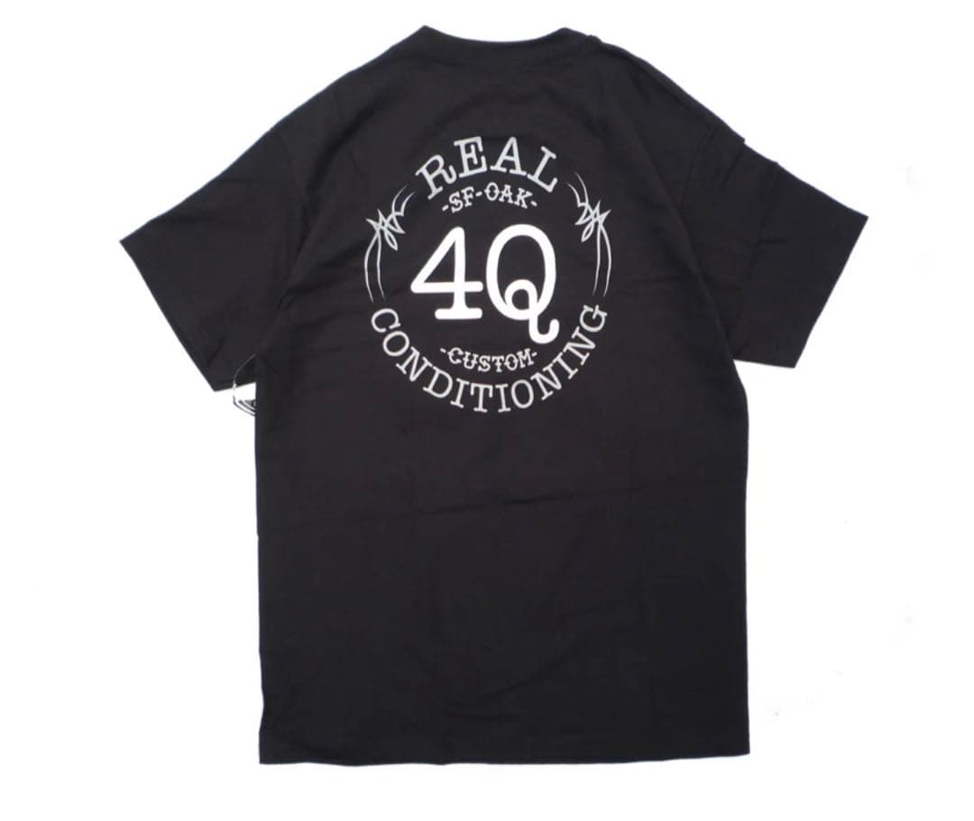 新品 Lサイズ REAL x 4Q CUSTOM CONDITIONING