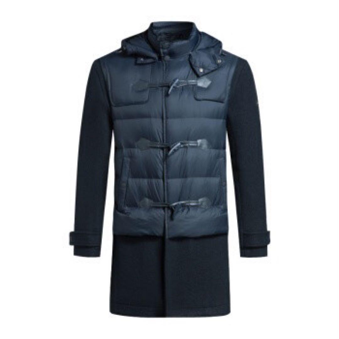 ARMANI EXCHANGE ネイビー ダッフルコート