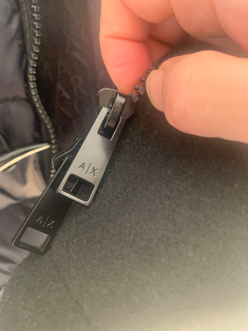 ARMANI EXCHANGE ネイビー ダッフルコート