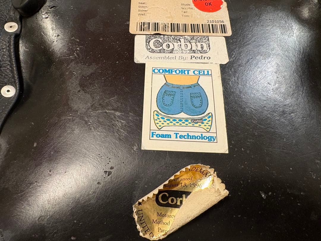 ハーレー　ツーリング　シート　Corbin コルビン