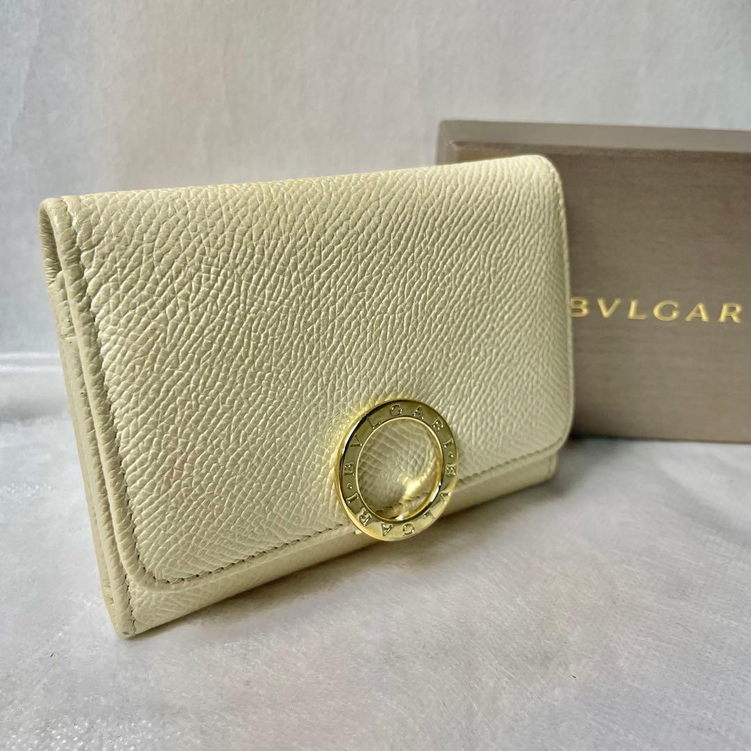 美品BVLGARI 名刺入れケースカードケース小銭入れビーゼロワン