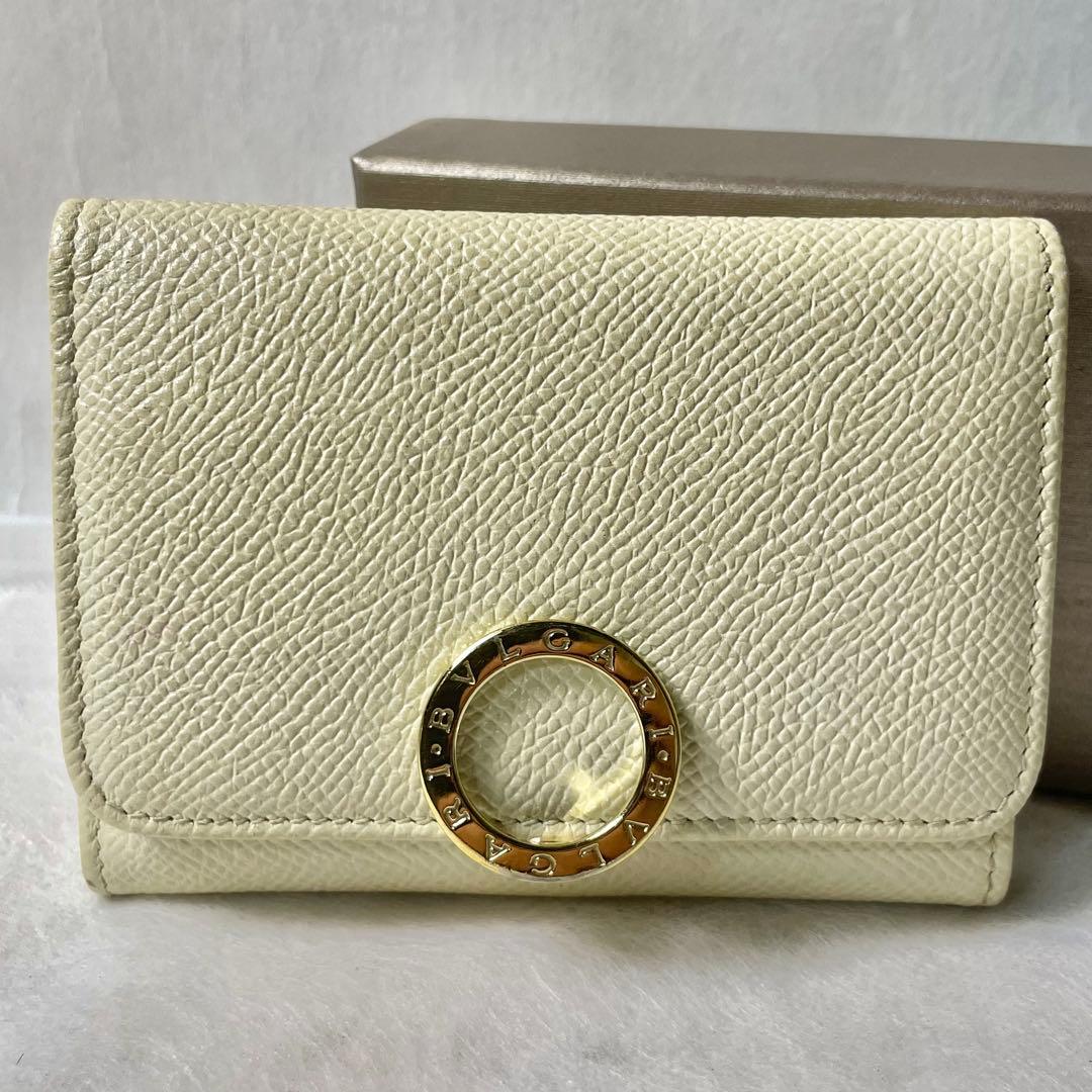 美品BVLGARI 名刺入れケースカードケース小銭入れビーゼロワン