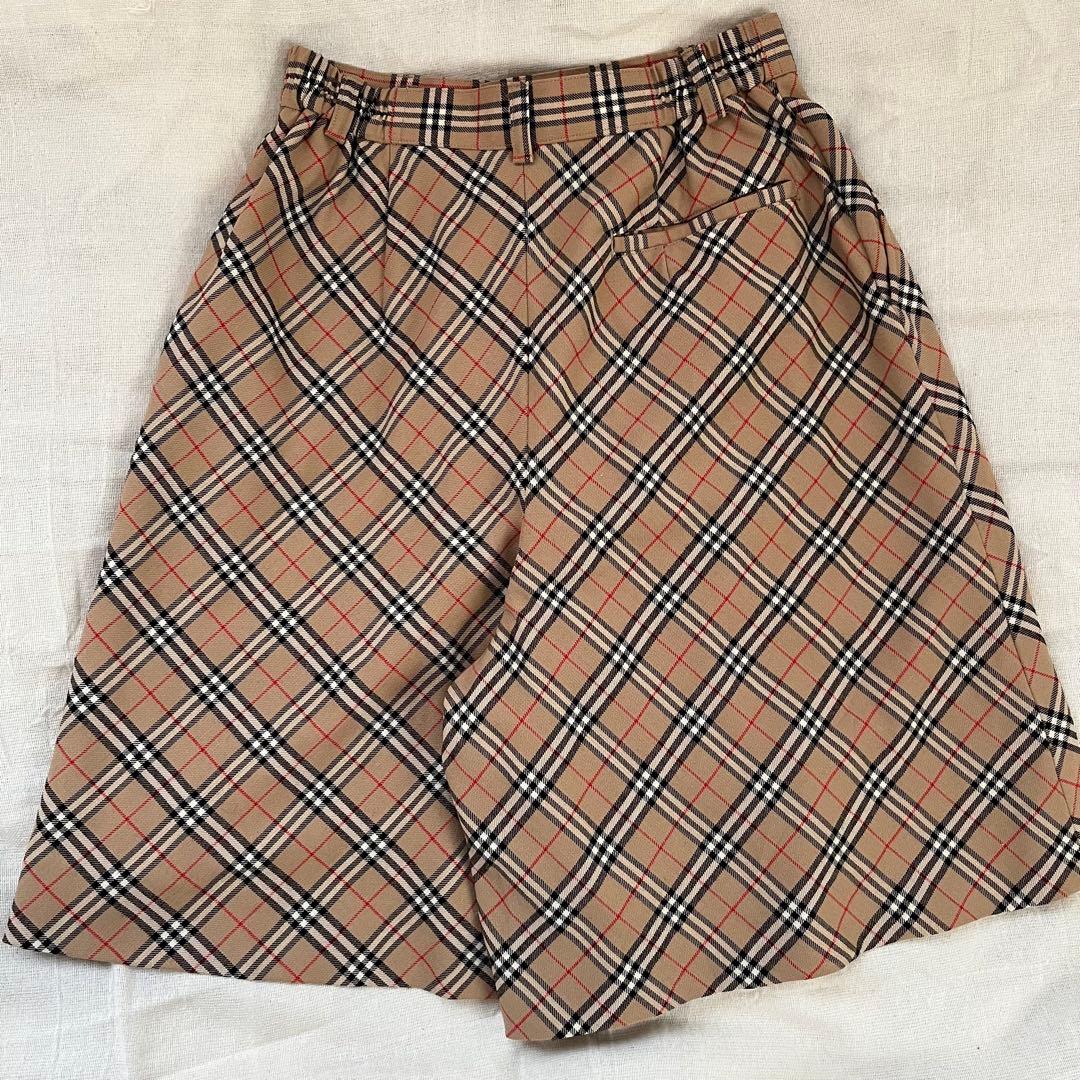 Burberrys ノバチェック柄 キュロットパンツ ハーフパンツ サイズＭ
