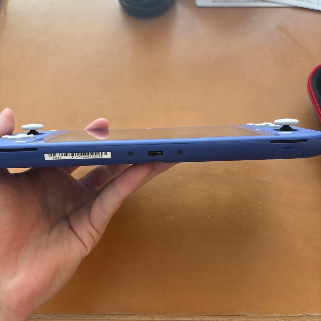 Nintendo Switch Lite 青➕カバー➕ソフト1つ