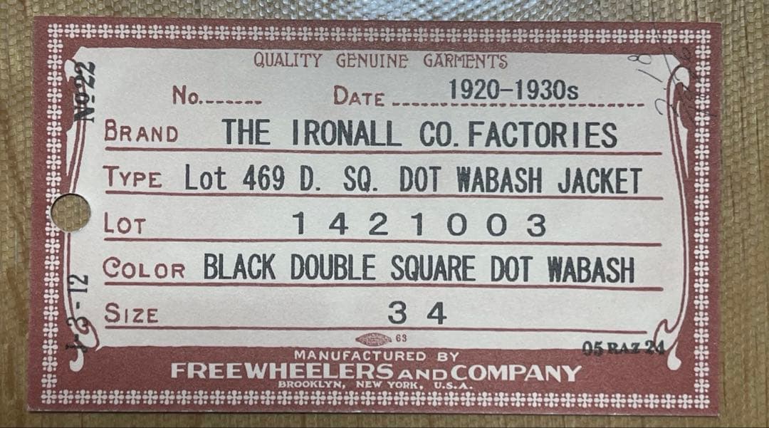 フリーホイーラーズ　￼IRONALL サイズ : 34