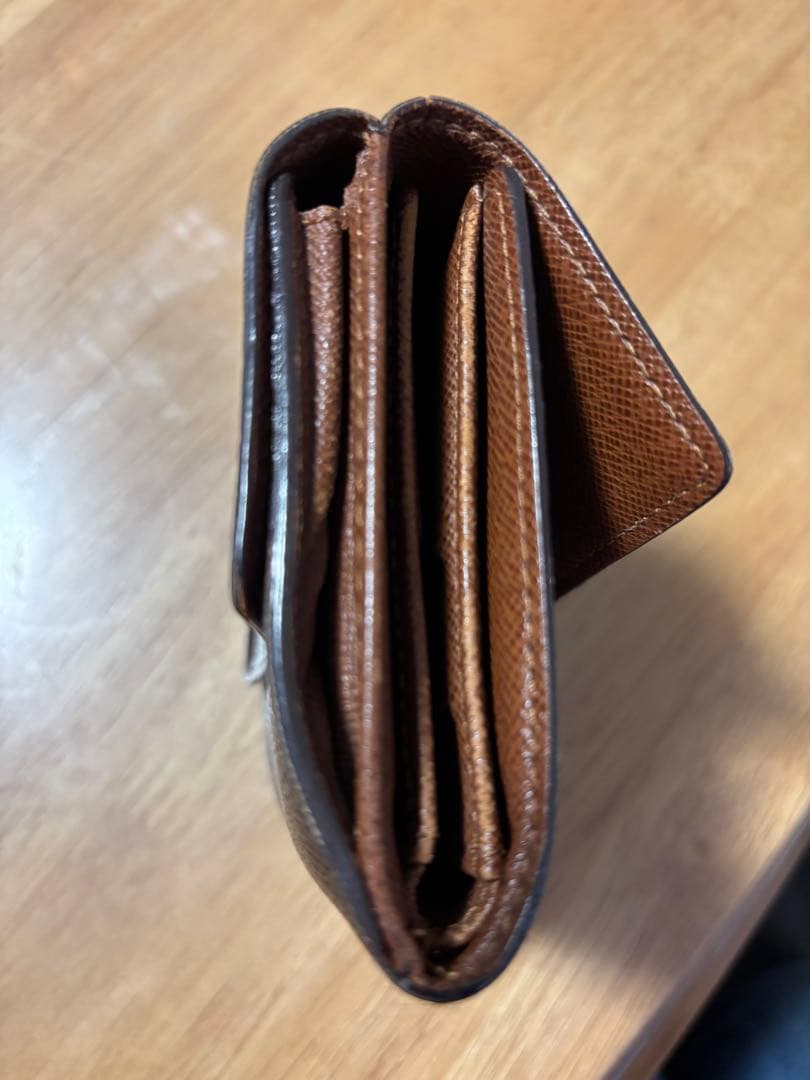 ルイヴィトン モンノグラム ポルトモネ ビエ カルトクレディ Wホック 財布