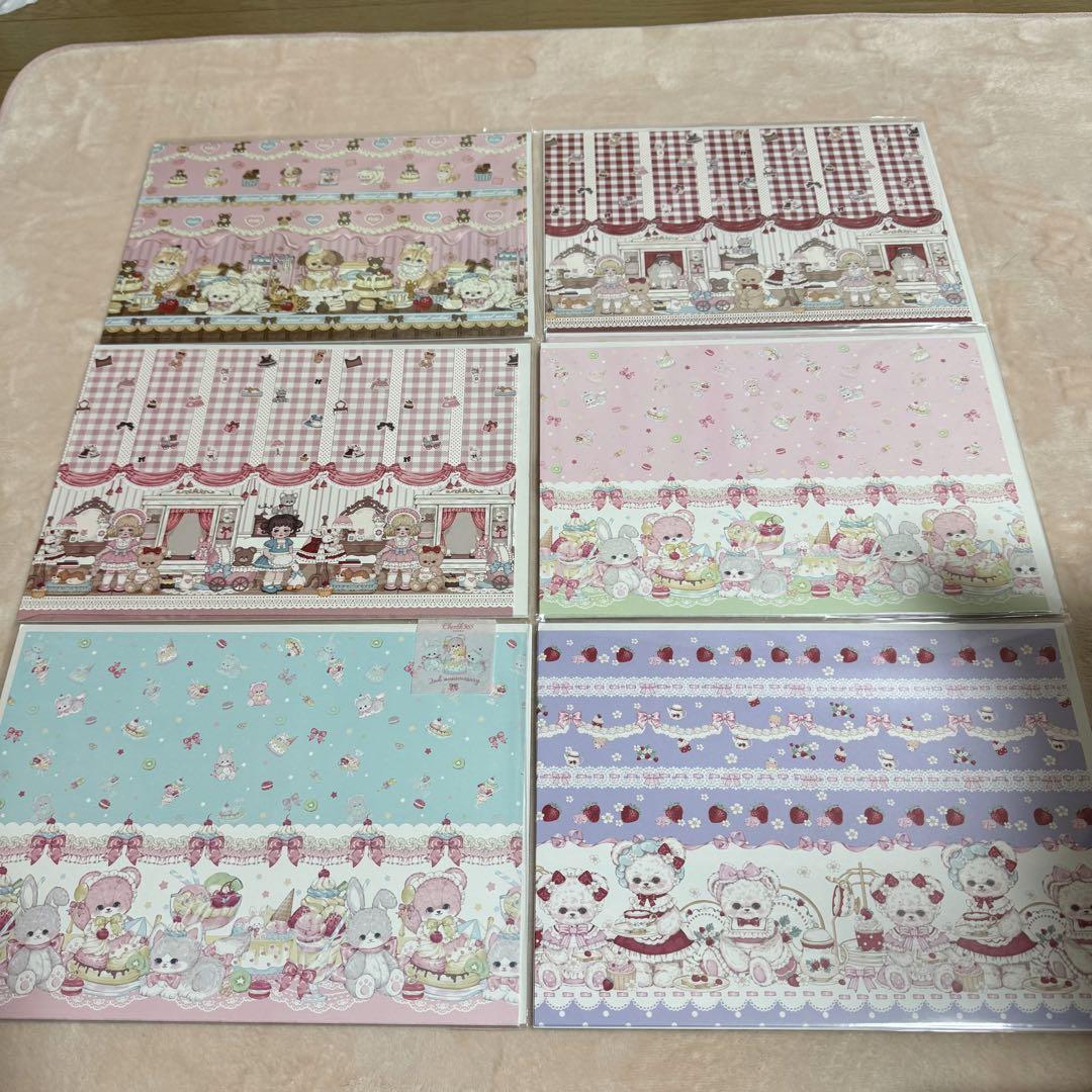 【中古】Cherish365 デザペ・ダイカットメモまとめ売り