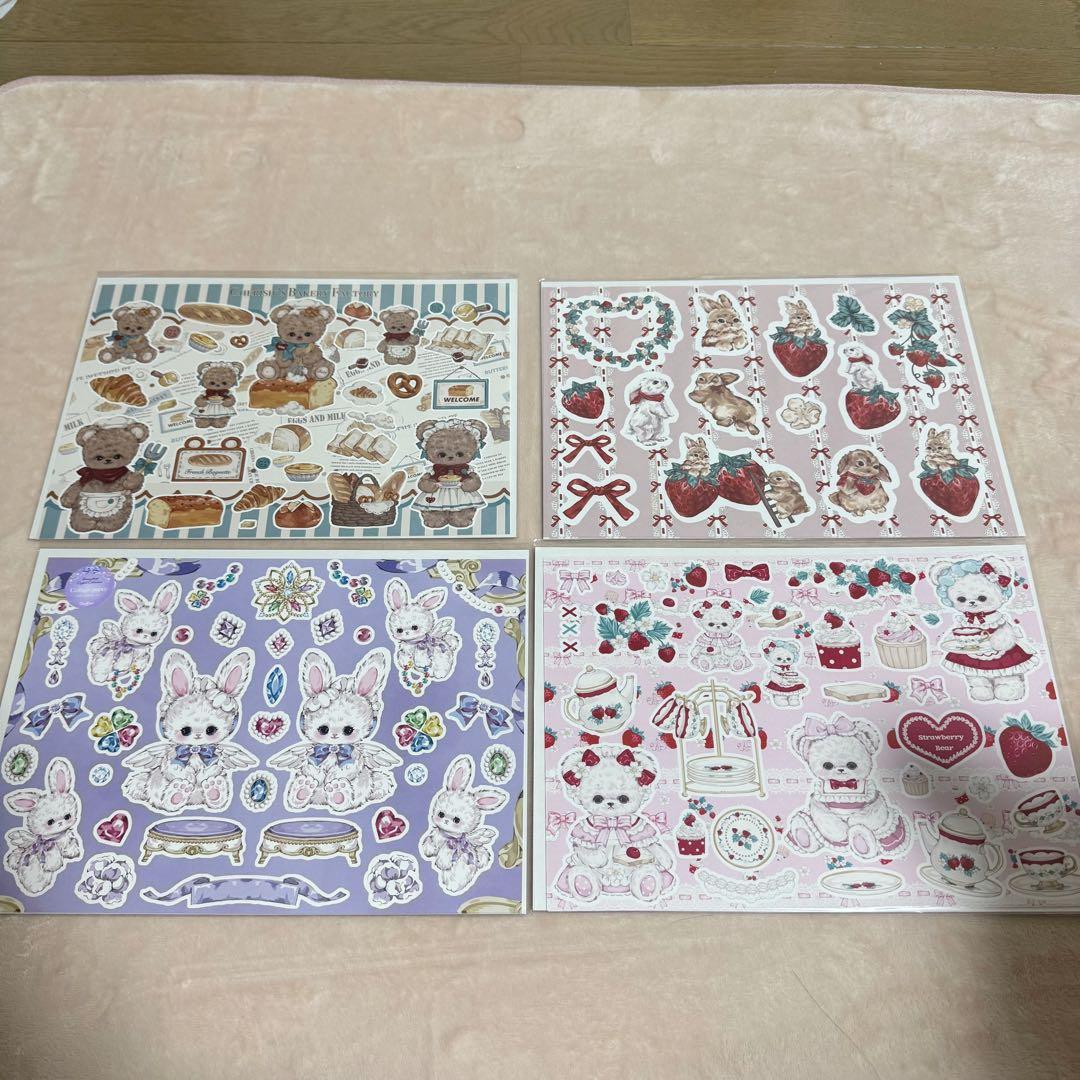 【中古】Cherish365 デザペ・ダイカットメモまとめ売り