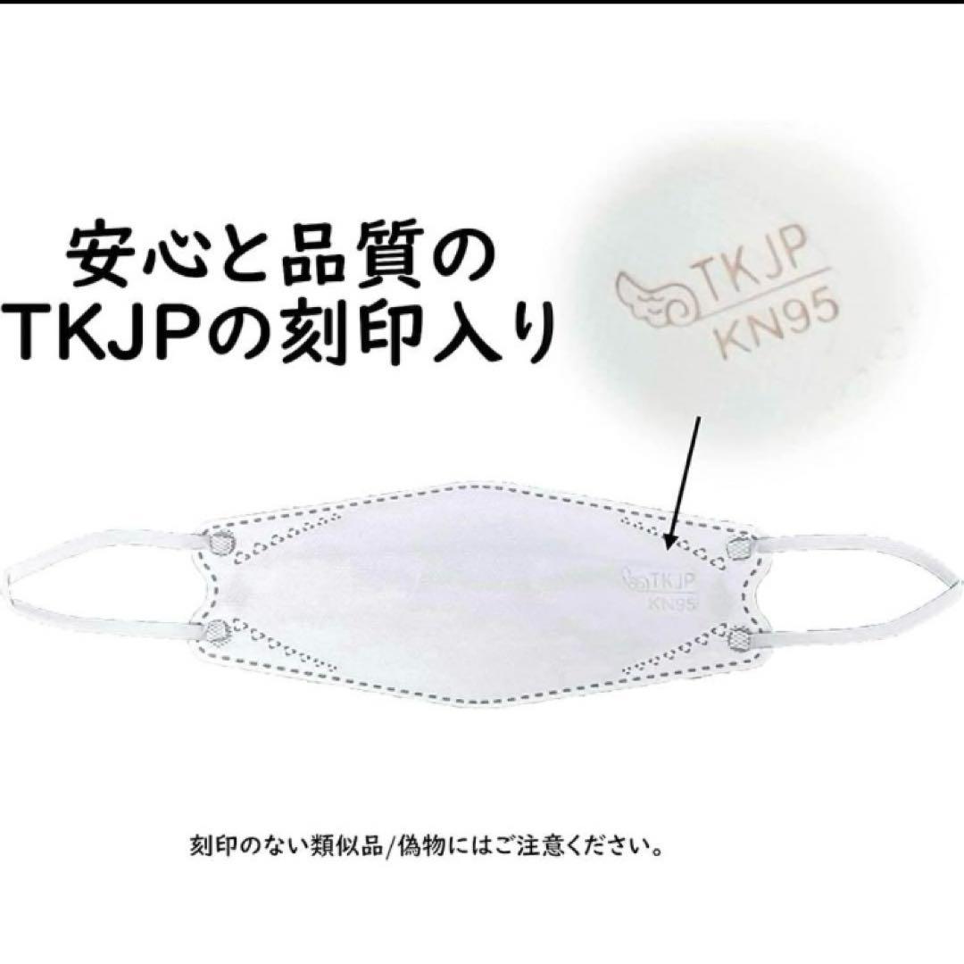 KN95マスク 高機能マスク 4層構造 立体マスク 不織布 リーフ型　500枚