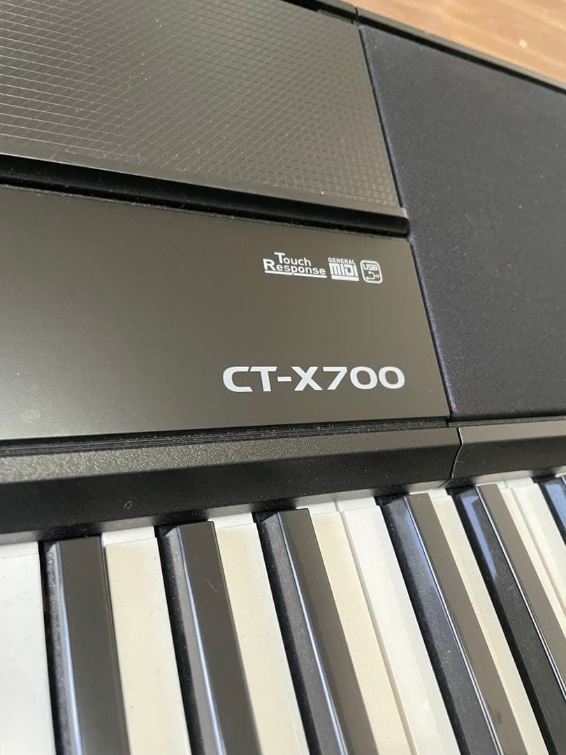 ユ*ラ様 CASIO CTX-700 61鍵盤 電子キーボード　2023年製