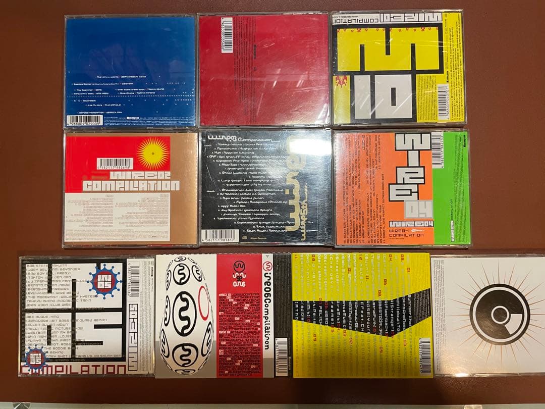 【TECHNO CD】WIRE99-08 COMPILATION(10組セット)