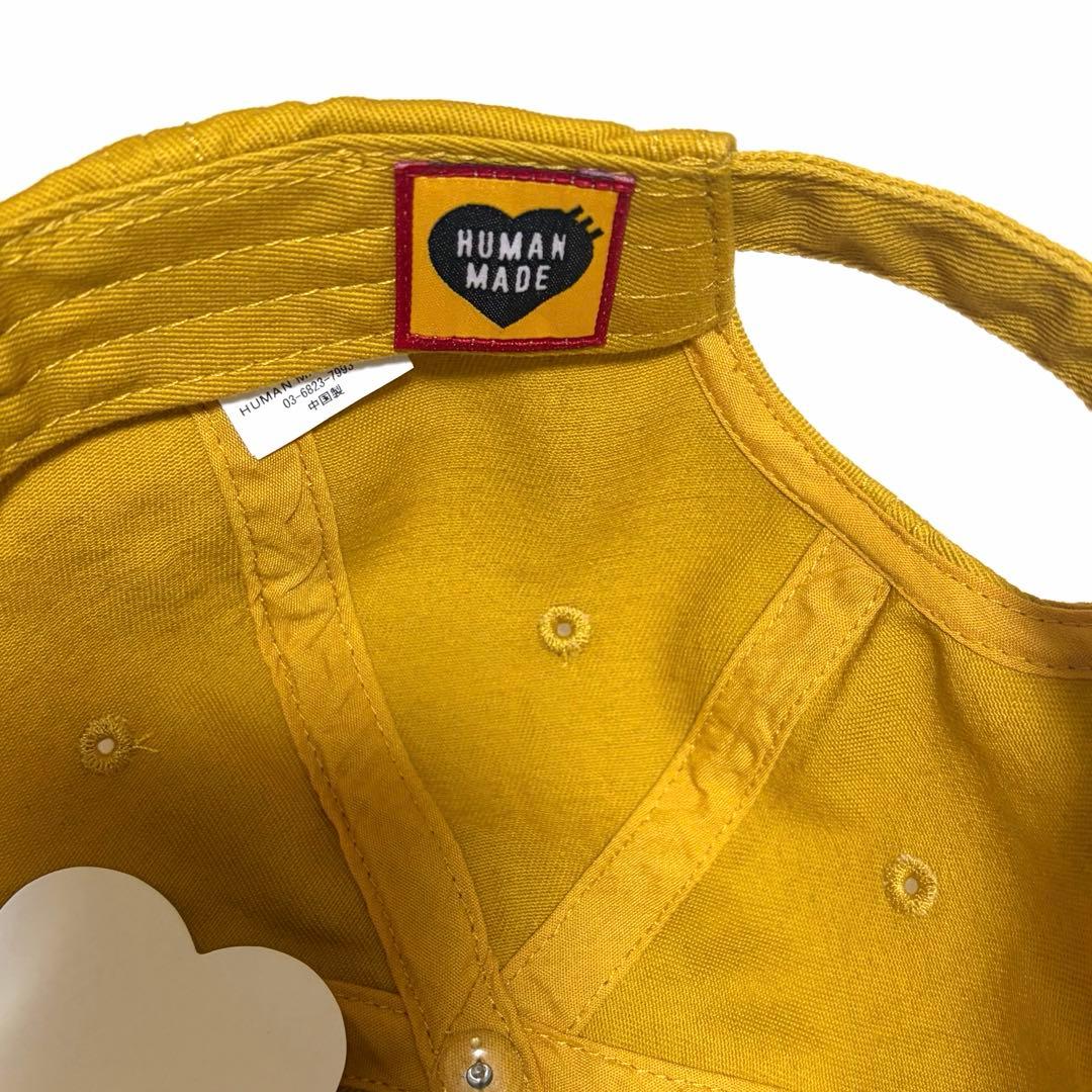 帽子 HUMAN MADE 6PANEL TWILL CAP YELLOW