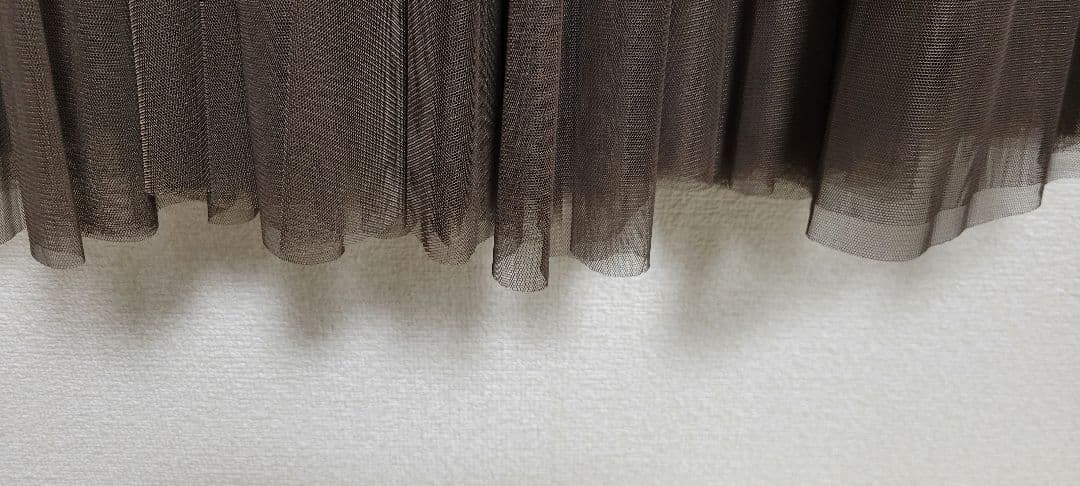 Spick&Span チュールスカート　ブラウン36