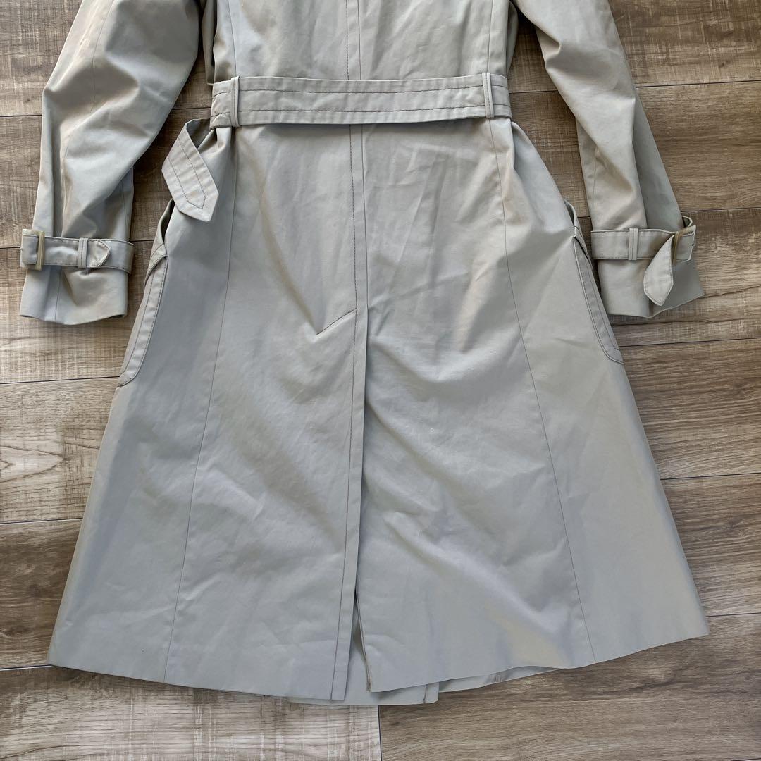MaxMara スプリングコート トレンチコート ベージュ 銀タグ 40