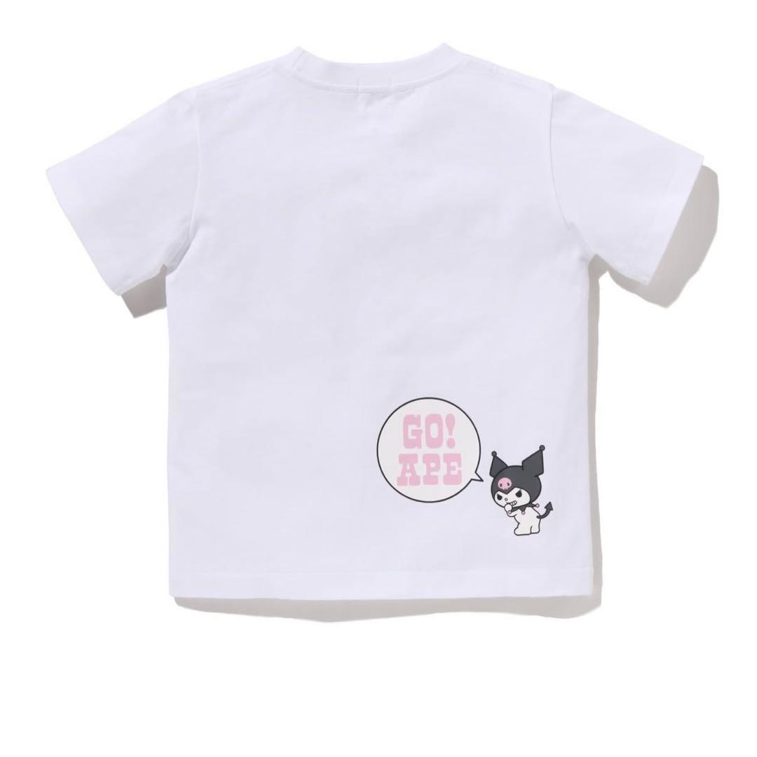 BAPE X KUROMI TEE（Kids 140size)
