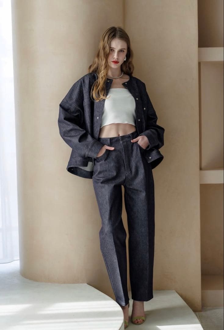 極美品 Liten YOKUBARI Wide Pants 2号 ヨクバリワイド