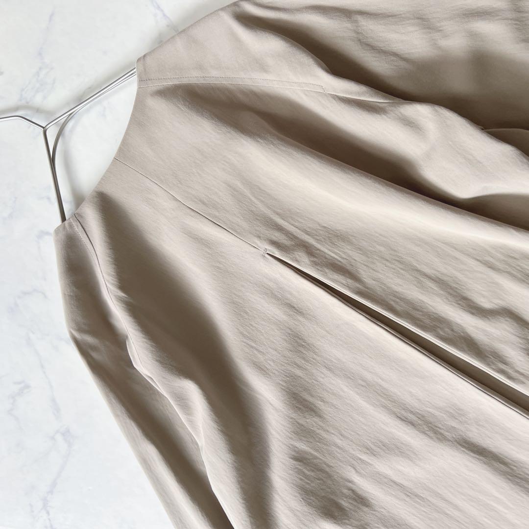 【美品】evam eva エヴァムエヴァ　コットン　コート　ベージュ スプリング