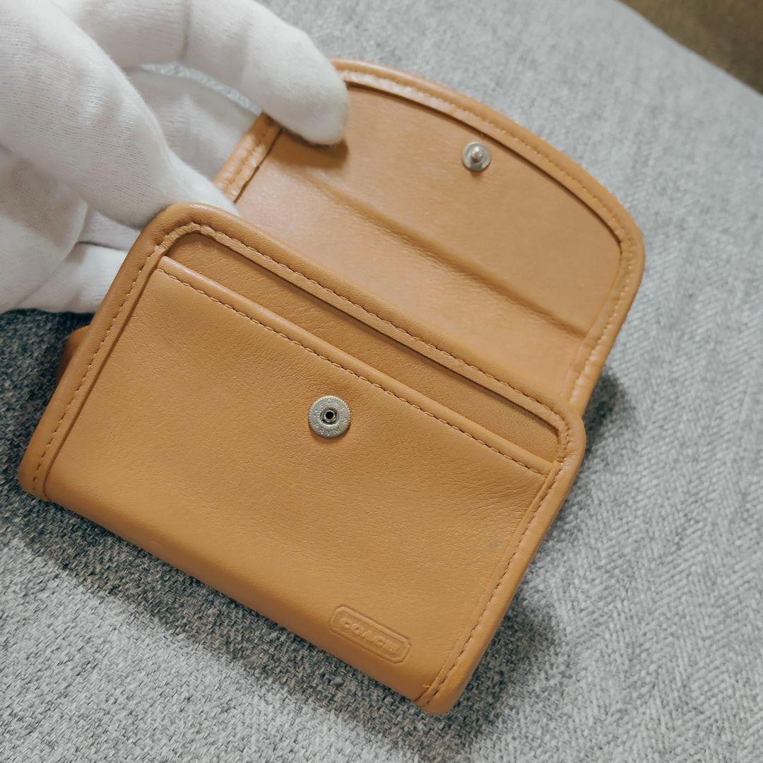 希少 オールドコーチ ケース 財布 コンパクト 美品