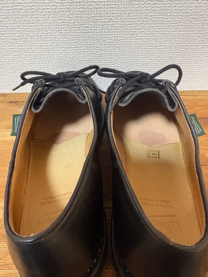 パラブーツ ミカエル paraboot Marche 39.5ブラック 黒