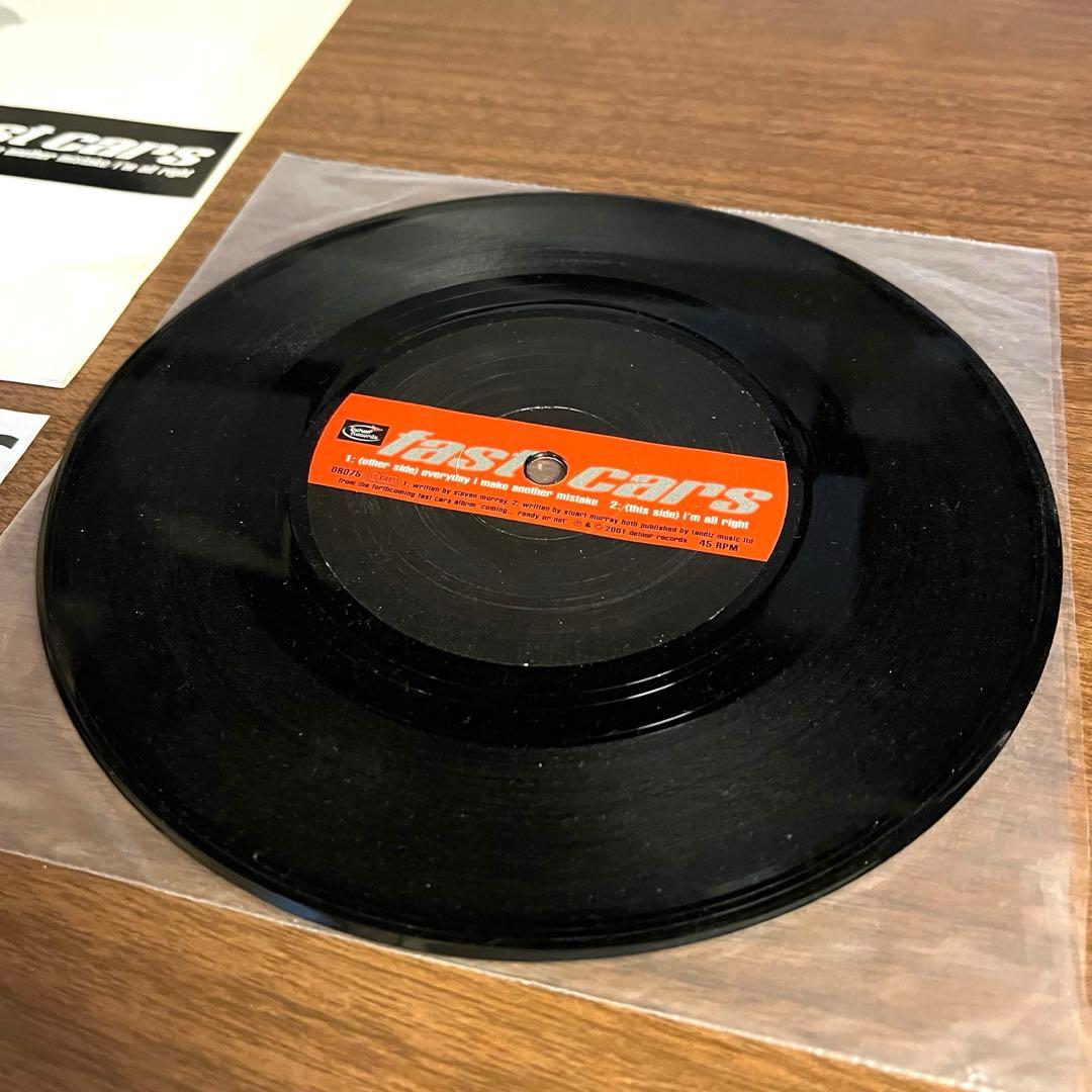 【4枚セット】FAST CARS 7インチレコード