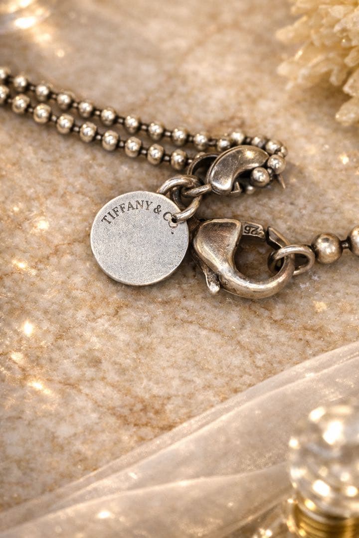 Tiffany ヴィンテージ　ネックレス　ロングチェーンセット